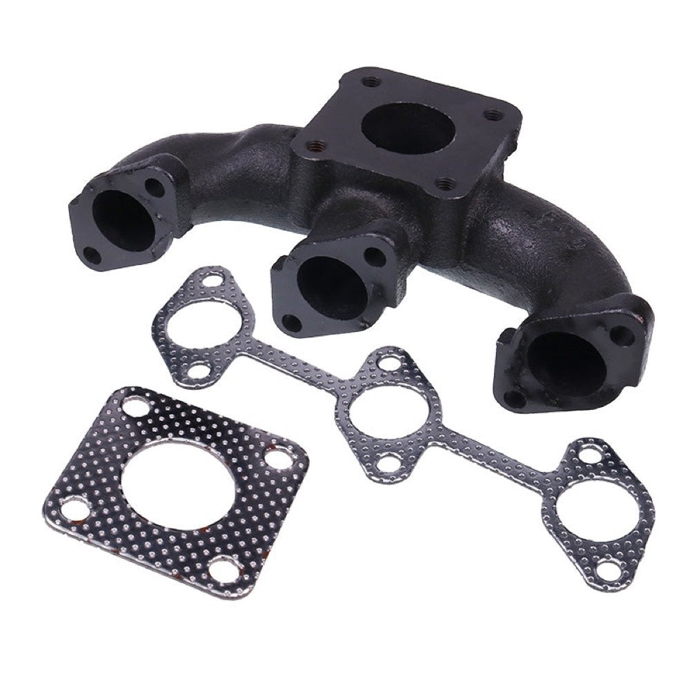 Exhaust Manifold With Gaskets 16265-12312 fits Kubota Engine D905 D1005 D1105 Tractor B1700D B21 B2100D B2100E B2400D B2400E B26 B7500D B7510D